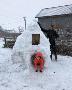 Coupeville Snow Fort