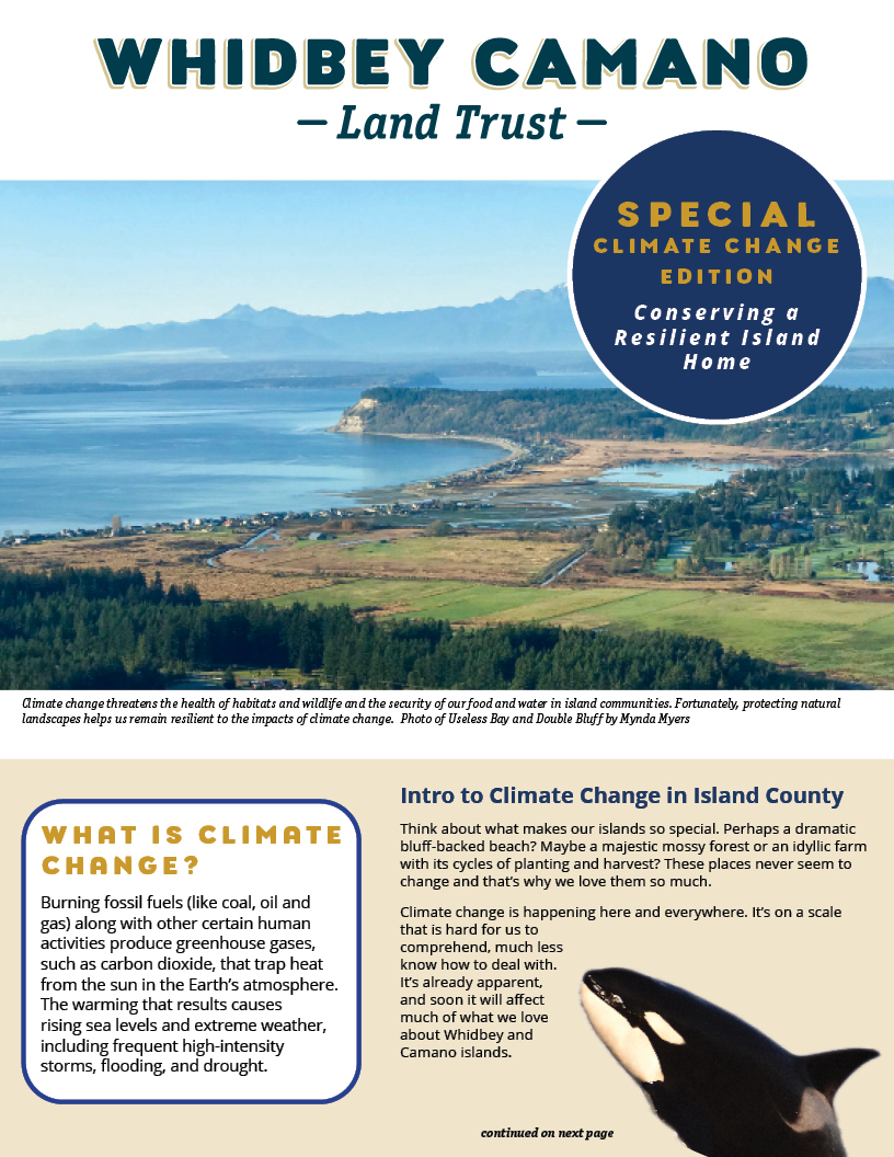 Climate Change Newsletter Cover