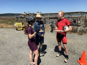 Pie post ride