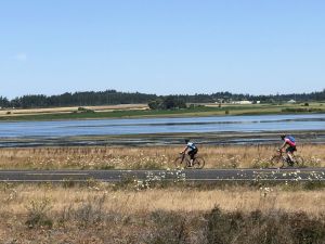 Bike ride Crockett Lake