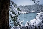 Deception Pass in Snow image