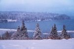 Dugualla Bay in Snow